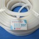 Heat-resistant white T-shaped silicone gasket (15x12x8) for effective gap sealing
