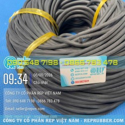 Foam rubber seal D6 – 6mm Sponge rubber cord for sealing