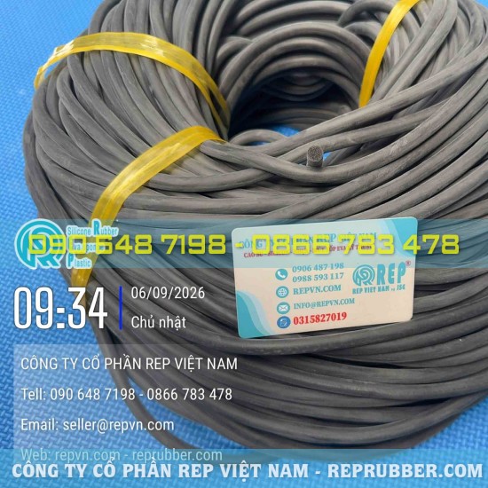Foam rubber seal D6 – 6mm Sponge rubber cord for sealing