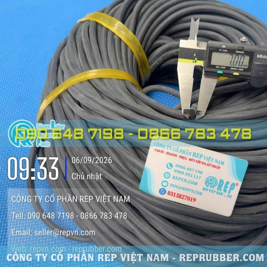 Foam rubber seal D7 – 7mm round rubber gasket for sealing