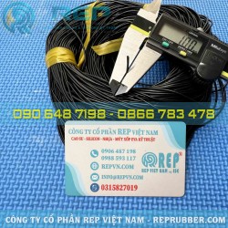EPDM rubber seal D1 – 1mm Round rubber profile