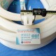 White silicone T-Profile gasket 38x26.5x9 – Custom silicone rubber profile