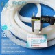 White square silicone gasket 20x20x8  custom made