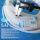 8x10x2 White U-Profile silicone gasket - Silicone seal