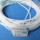 White silicone D-Profile gasket 6x7x1 – Custom silicone sealing profile