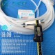 White silicone D-Profile gasket 6x7x1 – Custom silicone sealing profile