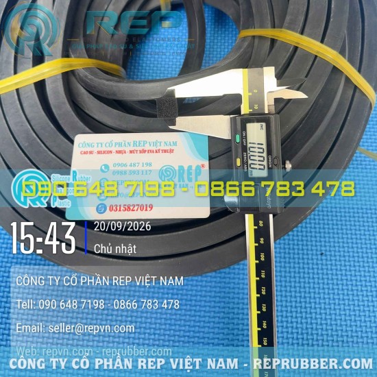 10x10 Square EPDM foam rubber gasket