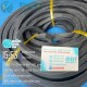 15x15mm Square EPDM sponge rubber gasket for sealing and vibration damping