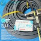 15x15mm Square EPDM sponge rubber gasket for sealing and vibration damping