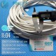 White EPDM U-Shaped gasket 5x12x1.5mm for industrial sealing